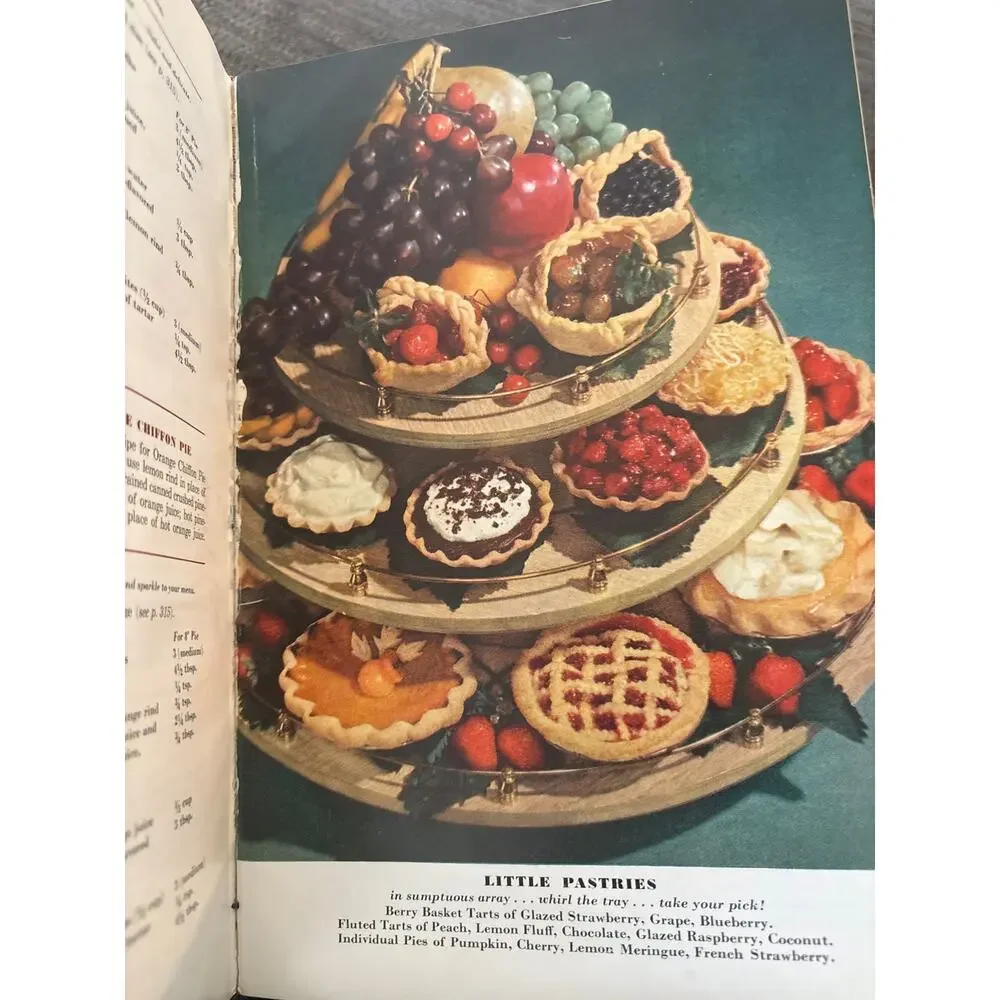 Betty Crocker’s Picture Cook Book 1950 First Edition Second Printing Red Recipes